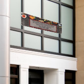 Aangepaste Vietnamese Restaurant Grote Muur Spandoek (Buitenkant Gebouw)