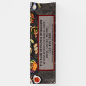 Aangepaste Vietnamese Restaurant Grote Muur Spandoek (Verticaal)