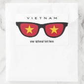 aangepaste Vietnamese stickers voor de schaduw (Tas)