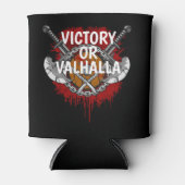 Aangepaste Viking Victory of Valhalla Battle Cry Blikjeskoeler (Voorkant)