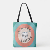 Aangepaste Vintage 19XX beperkte uitgave Tote Bag (Achterkant)