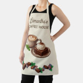 Aangepaste Vintage Bakkerij Merch Brownie Kunst Schort (Insitu)