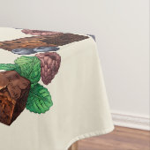 Aangepaste Vintage Bakkerij Merch Brownie Kunst Tafelkleed (Voorbeeld)