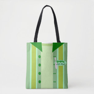 Aangepaste Vintage Bowler Stijl Tote Bag