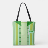 Aangepaste Vintage Bowler Stijl Tote Bag (Achterkant)