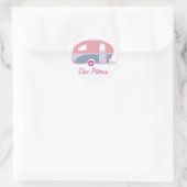 Aangepaste Vintage Caravan Design Stickers (Tas)