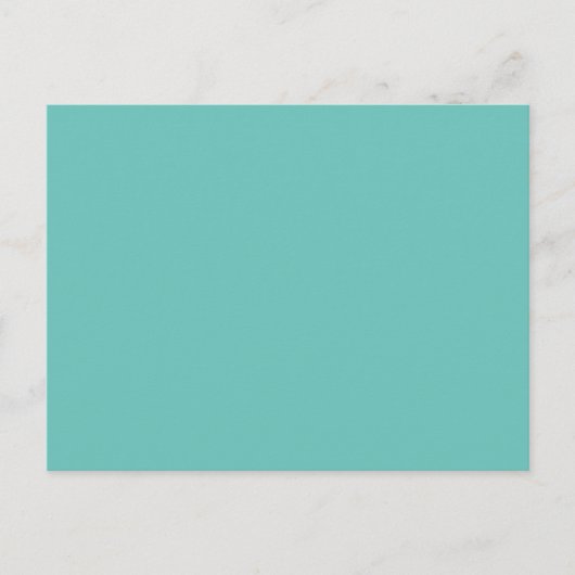 Aangepaste Vintage Geheugen Ansichtkaarten Briefkaart (Voorkant)
