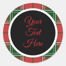 Aangepaste Vintage Kerst Boerderij Buffalo Check