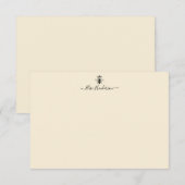 Aangepaste Vintage Koningin Bij Briefkaart (Voorkant / Achterkant)