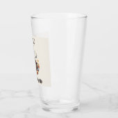 Aangepaste Vintage Kustkroeg Merchandise Glas (Links)