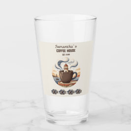 Aangepaste Vintage Kustkroeg Merchandise Glas