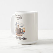 Aangepaste Vintage Kustkroeg Merchandise Koffiemok (Voorkant links)