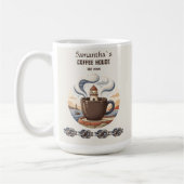 Aangepaste Vintage Kustkroeg Merchandise Koffiemok (Links)