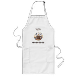 Aangepaste Vintage Kustkroeg Merchandise Lang Schort