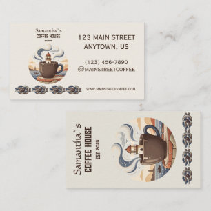 Aangepaste Vintage Kustkroeg Merchandise Visitekaartje