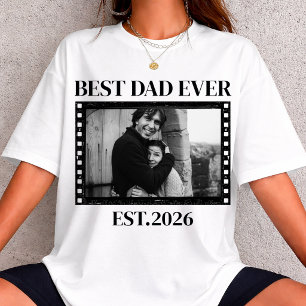 Aangepaste Vintage Nostalgische Foto Verjaardag 90 T-shirt