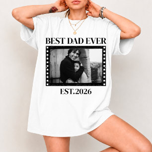 Aangepaste Vintage Nostalgische Foto Verjaardag 90 T-shirt