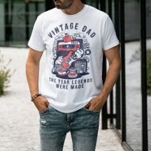 Aangepaste Vintage Papa Legende Jaar Retro Cassett