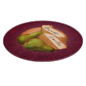 Aangepaste Vintage Peren Retro Fruit Oude Stijl Snijplank (Hoek)