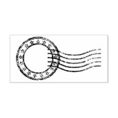 Aangepaste vintage poststempel rubberstempel (Afrduk)