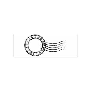 Aangepaste vintage poststempel zelfinktende stempel
