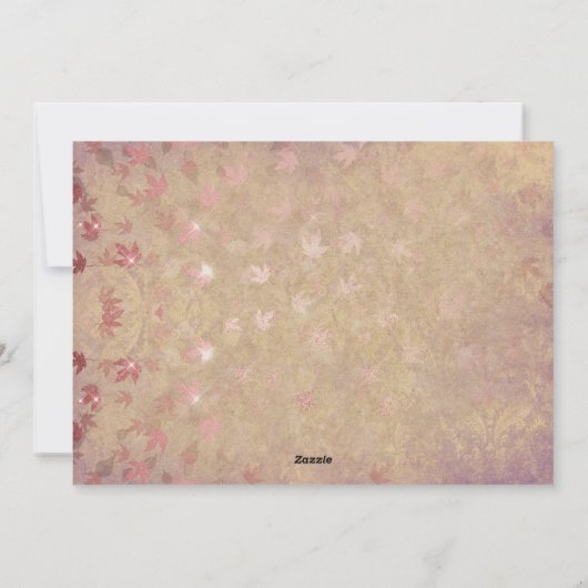 Aangepaste Vintage Rode Rozen Valentijnsdag  Feestdagenkaart (Achterkant)