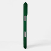 Aangepaste Vintage Vogel Bloem Groen iPhone Hoesje (Rechterkant)