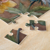 Aangepaste vintage wereld reis kunst legpuzzel (Zijkant)