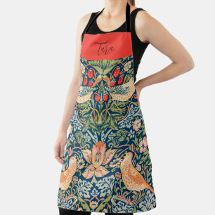 Aangepaste Vintage William Morris "Strawberry Thie Schort