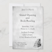 Aangepaste Vintages voor boekpartijen Kaart (Achterkant)