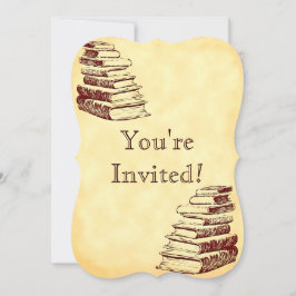 Aangepaste Vintages voor boekpartijen Kaart