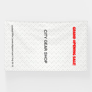 Aangepaste Vinyl Banners – 3x8, 3x10, Mesh & Achte