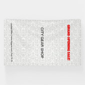 Aangepaste Vinyl Banners | Grommets en grafische k (Horizontaal)