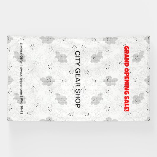 Aangepaste Vinyl Banners | Outdoor Tekenen & Goedk (Horizontaal)