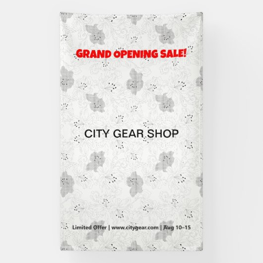 Aangepaste Vinyl Banners | Outdoor Tekenen & Goedk (Verticaal)