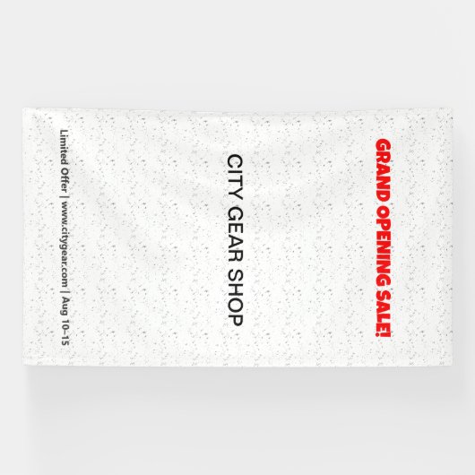 Aangepaste Vinyl Banners & Tekens | Evenementen en (Horizontaal)