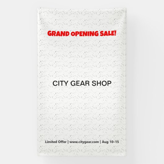 Aangepaste Vinyl Banners & Tekens | Evenementen en (Verticaal)