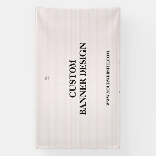 Aangepaste vinyl- en stofbanners | Foto & Evenemen Spandoek (Verticaal)