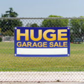 Aangepaste Vinyl "Huge Garage Sale"-banner Spandoek (Insitu)