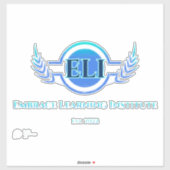 Aangepaste Vinyl Sticker – Embrace Learning Instit (Vel)