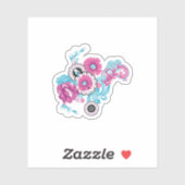 Aangepaste Vinyl Stickers | Muur, auto en raam sti (Vel)