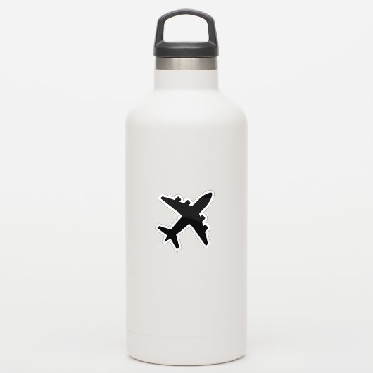 Aangepaste Vinyl Stickers | Raam & glazen stickers (Waterfles)