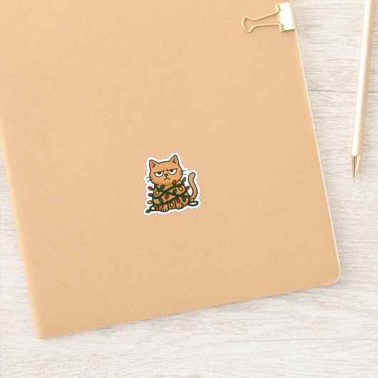 Aangepaste Vinyl Stickers | Waterdichte stickers (Notitieboek)