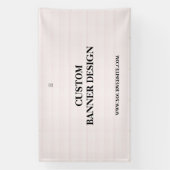 Aangepaste Vinyl & Stoffen Banners | Foto & Evenem (Verticaal)