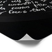 Aangepaste Vinyl Tekst Print, Gepersonaliseerde Mu Poster (Hoek)