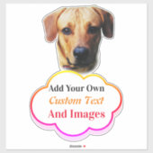 Aangepaste vinyldecale doekjes voor auto's sticker (Vel)