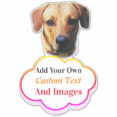 Aangepaste vinyldecale doekjes voor auto's sticker (Voorkant)