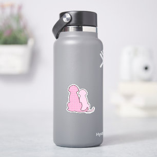 Aangepaste vinylroze reukwitsers sticker