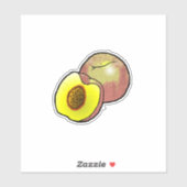 Aangepaste vinylSticker met doorsnede Sticker (Vel)