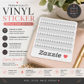 Aangepaste vinylstickers | Persoonlijke Lifestyle Sticker